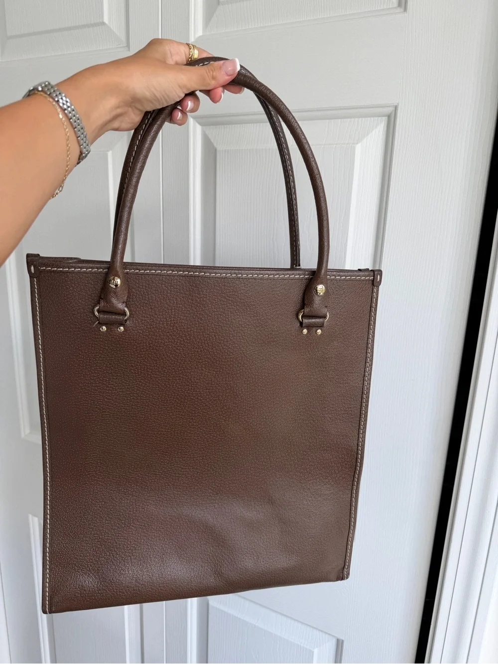 Kate Spade Brown Leather Tote